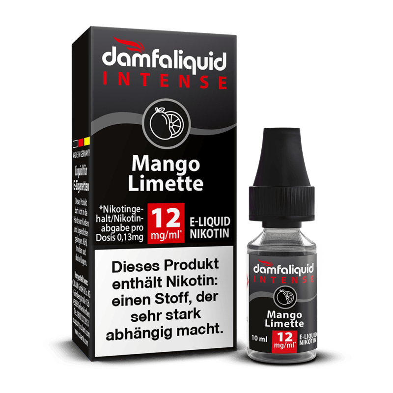 damfaliquid - Mango Limette 12mg 10ml INTENSE