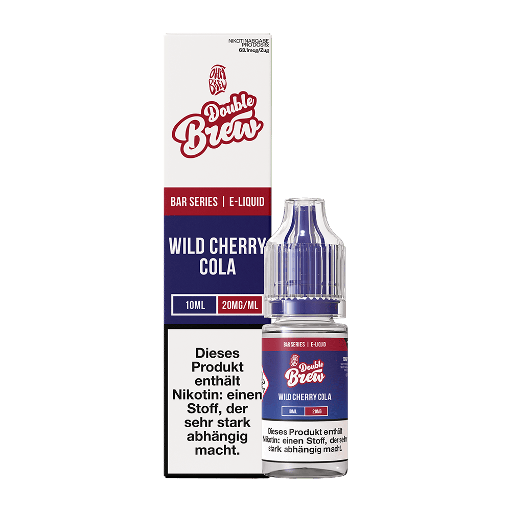 Double Brew Nikotinsalz - Wild Cherry Cola - 10ml Liquid 20mg