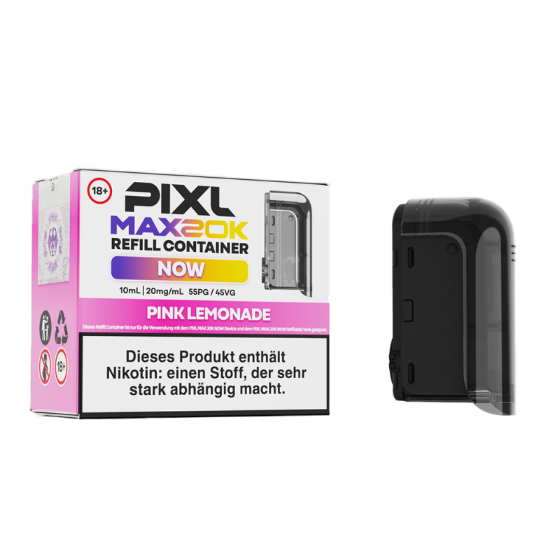 PIXL MAX 20K Einweg Pod - Pink Lemonade - 20 mg Nikotinsalz 10ml
