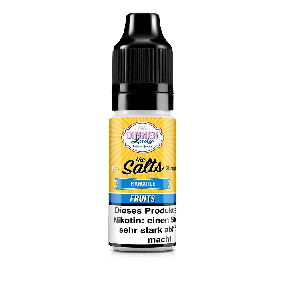 Dinner Lady Nikotinsalz - Mango Ice - 50/50 10ml Liquid 20mg