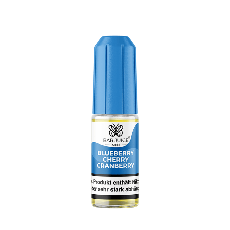 Bar Juice 5000 Nikotinsalz - Blueberry Cherry Cranberry - Liquid 20mg 10ml