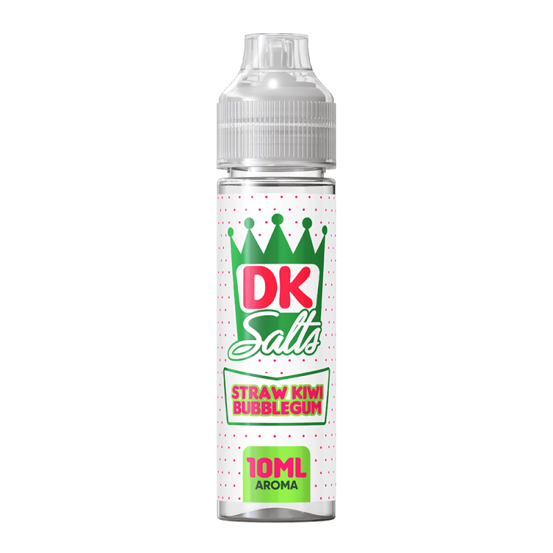 DK Salts Longfill - Straw Kiwi Bubblegum - 10ml Aroma in 60 ml Flasche