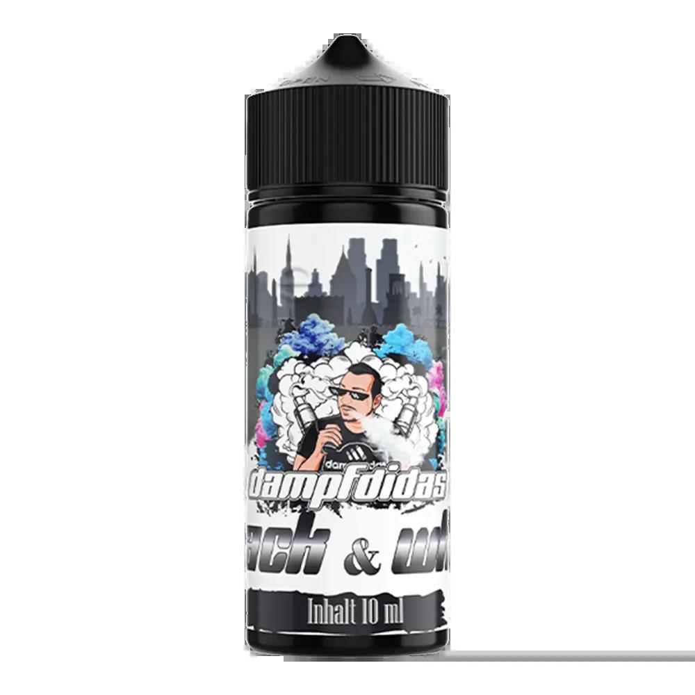 Dampfdidas Longfill - Black & White - 10ml Aroma in 120ml Flasche