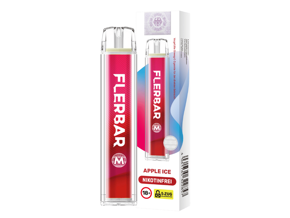 Flerbar M Einweg Apple Ice 0mg