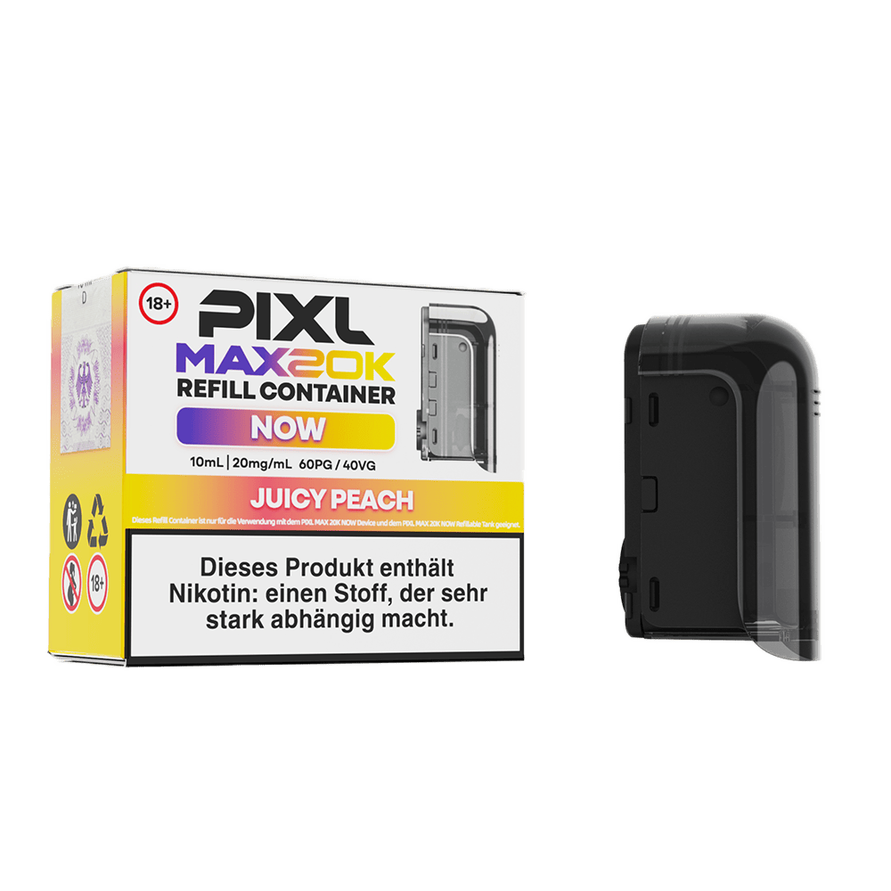 PIXL MAX 20K Pods – Juicy Peach – 20mg – 10ml (1 Stück)