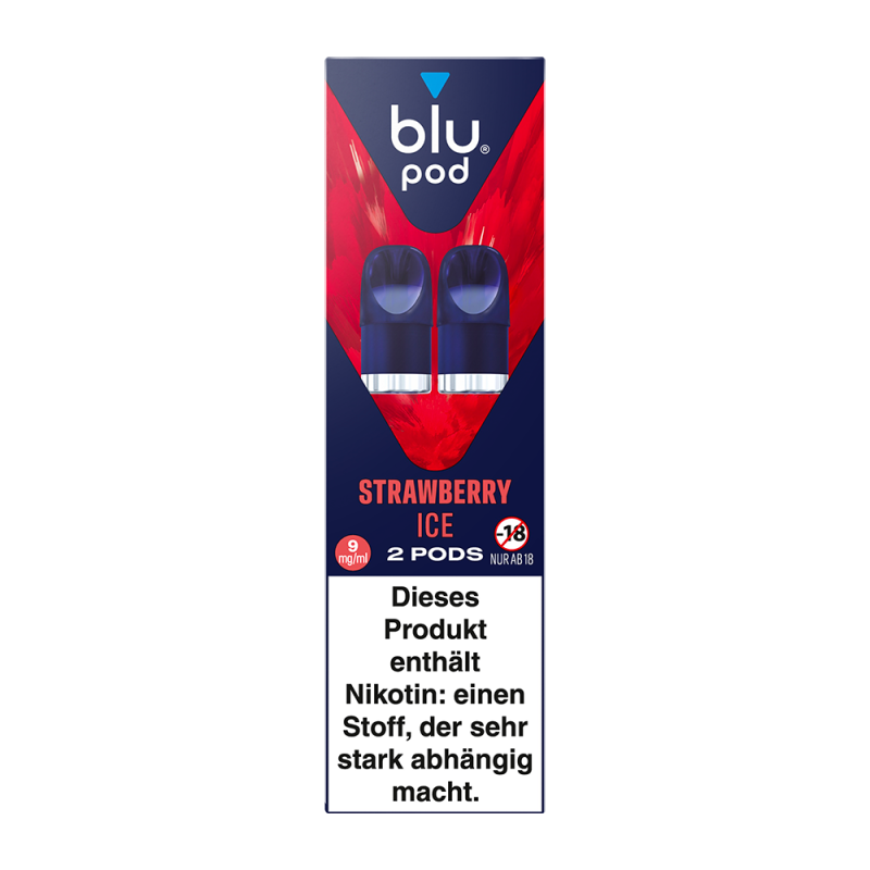 blu Pod STRAWBERRY ICE 9mg/ml (neue VPE)