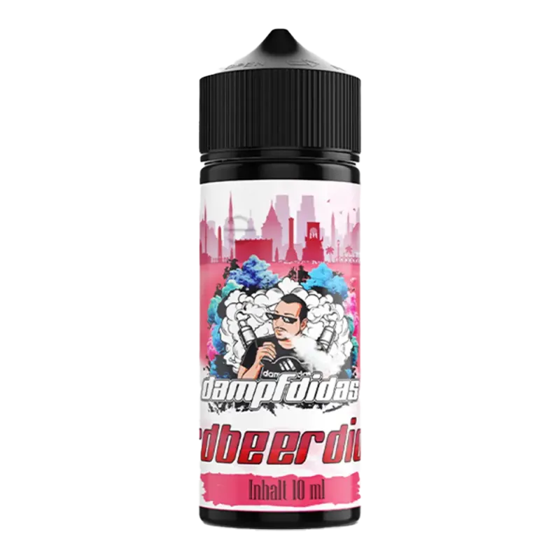 Dampfdidas Longfill - Erdbeerdidas - 10ml Aroma in 120ml Flasche
