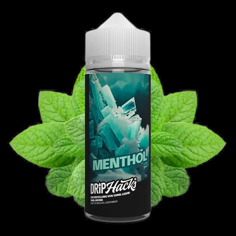 Drip Hacks Longfill - Menthol - 10ml Aroma in 120ml Flasche