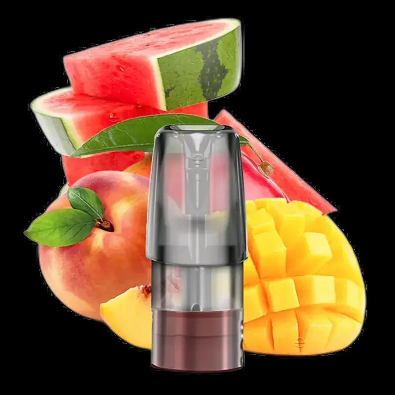 2x Elfbar Mate 500 Einweg P1 Pod - Mango Peach Watermelon - 20mg Nikotinsalz 2ml