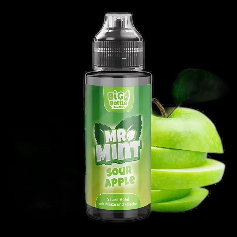 Mr. Mint Aroma Longfill - Sour Apple - 10ml in 120ml Flasche