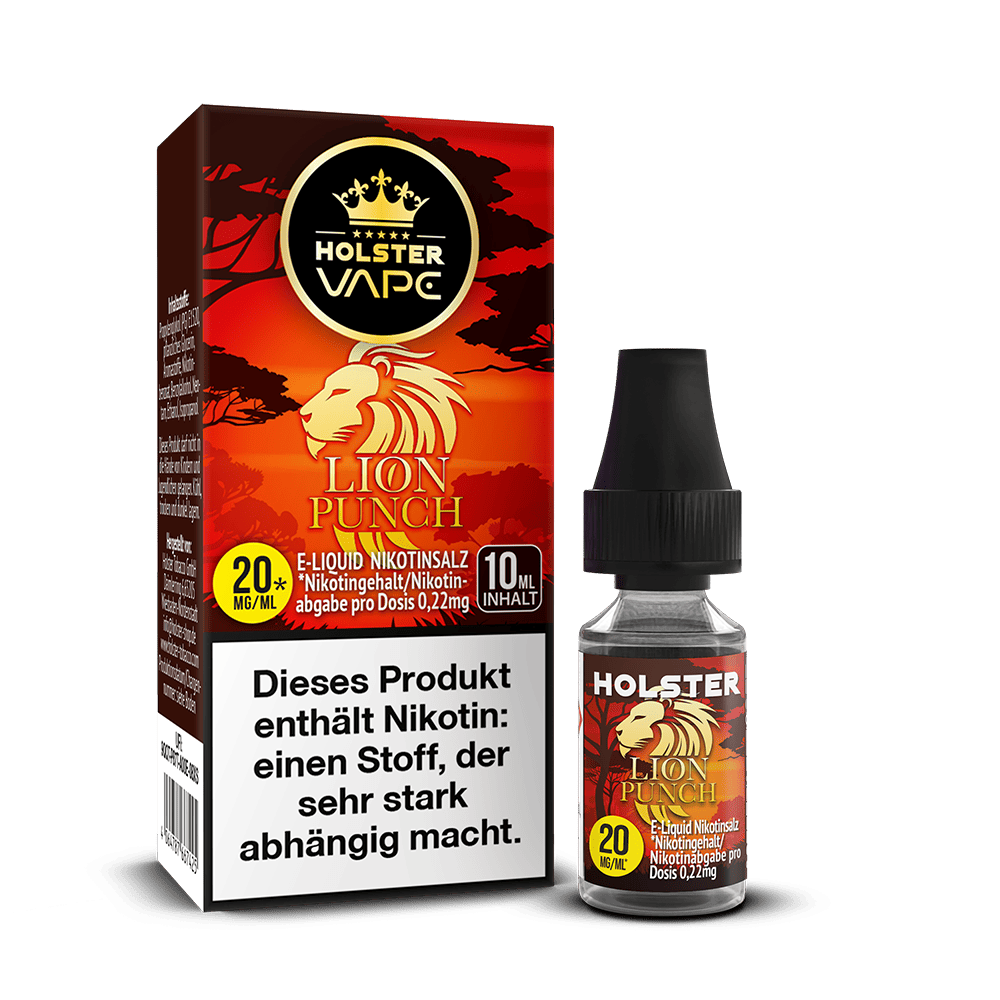 Holster Nikotinsalz - Lion Punch 20mg