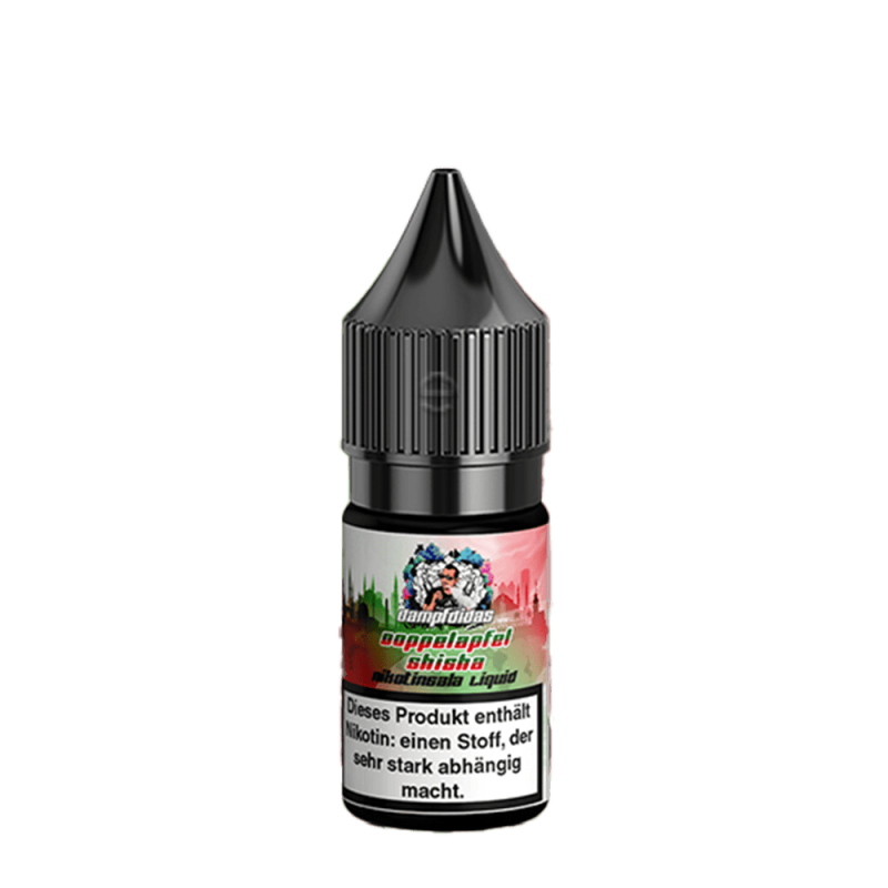 Dampfdidas Nikotinsalz - Doppelapfel Shisha - 10ml Liquid 20mg