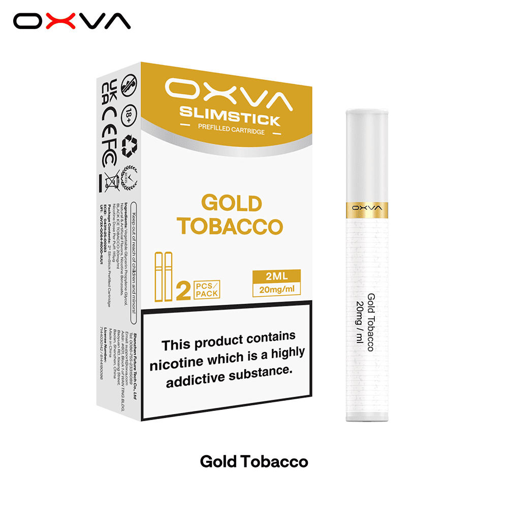 Oxva Slimstick Pods – Gold Tobacco – 20mg – 2ml (2 Stück)