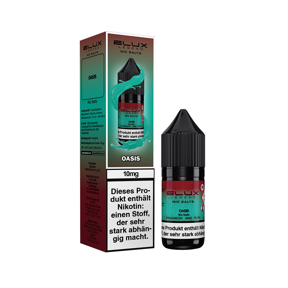 Elux Nikotinsalz - Oasis - Liquid 10ml 10mg