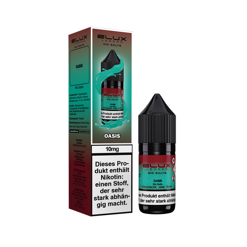 Elux Nikotinsalz - Oasis - Liquid 10ml