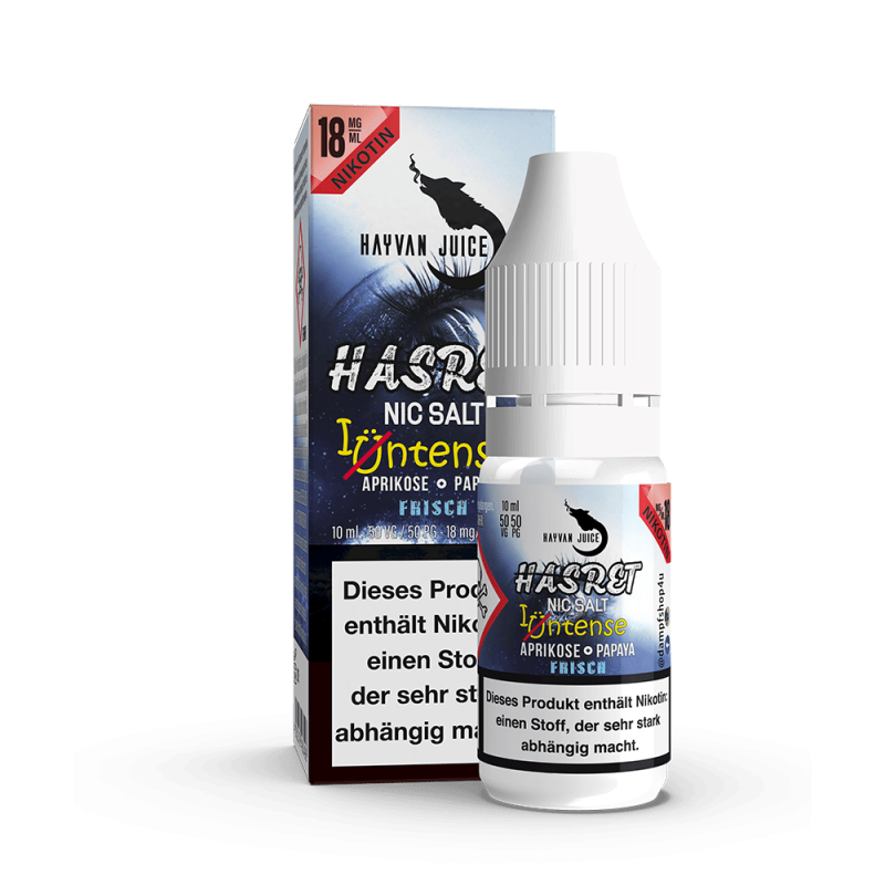 Hayvan Juice Intense Nikotinsalz - Hasret - Liquid 10ml #1