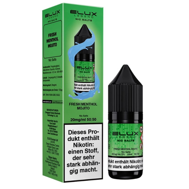 Elux Nikotinsalz - Fresh Menthol Mojito - 10ml