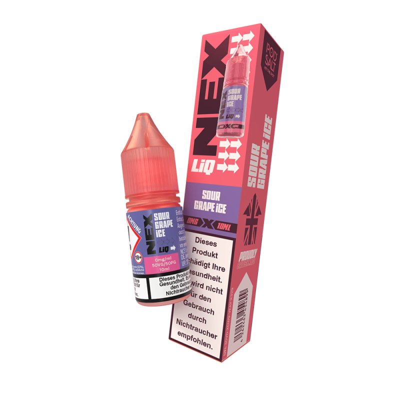 Nex Liq Nikotinsalz - Sour Grape Ice - 10ml