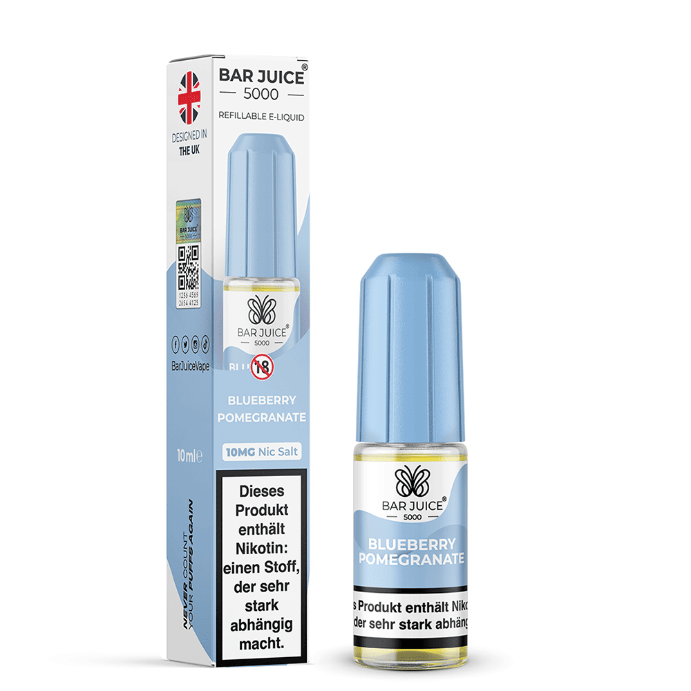 Bar Juice 5000 Nikotinsalz - Blueberry Pomegranate - 10ml