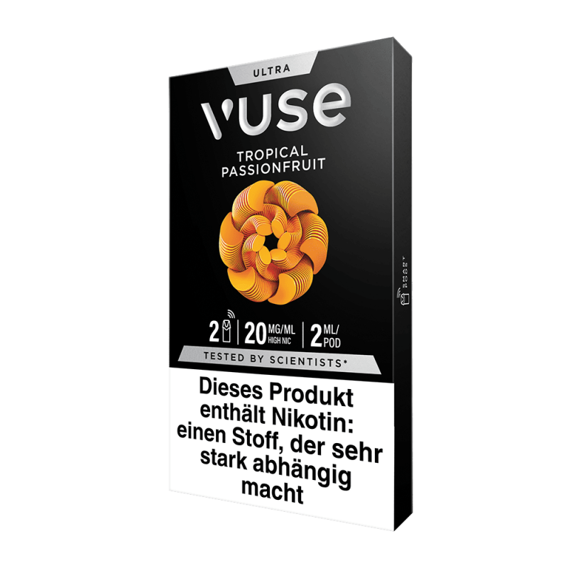 2x Vuse Ultra Pods Tropical Passionfruit 20mg