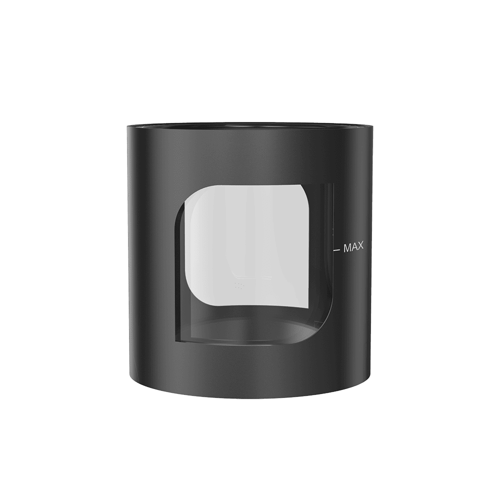 Aspire PockeX Ersatzglas Schwarz