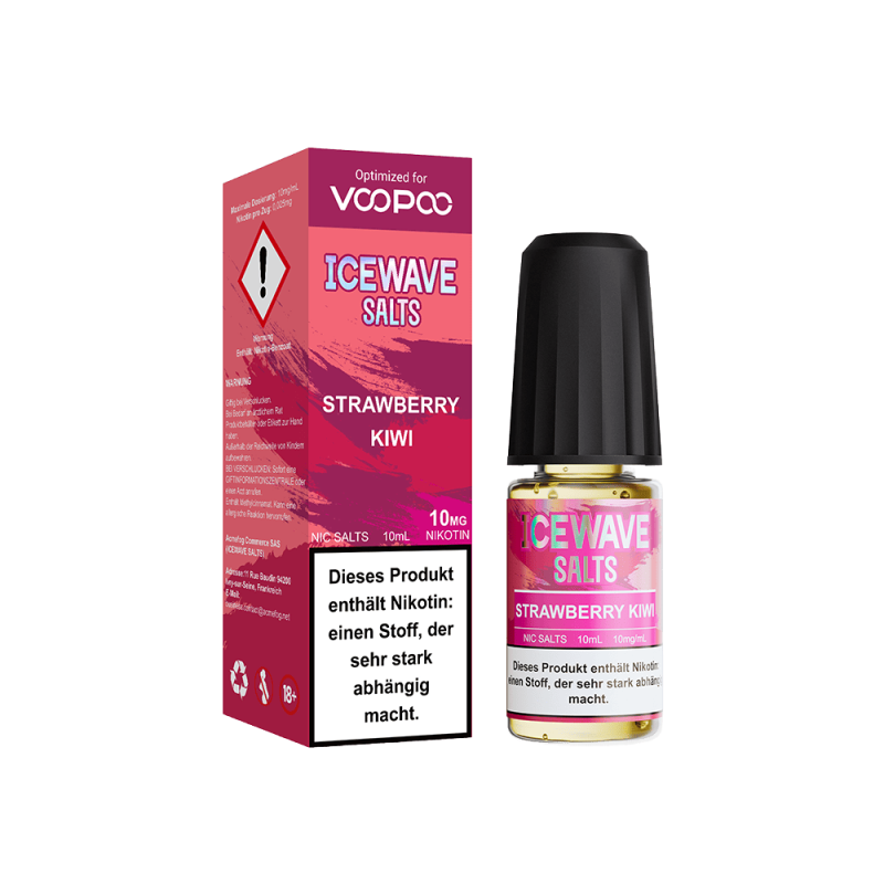 Icewave Nikotinsalz - Strawberry Kiwi - 10ml Liquid