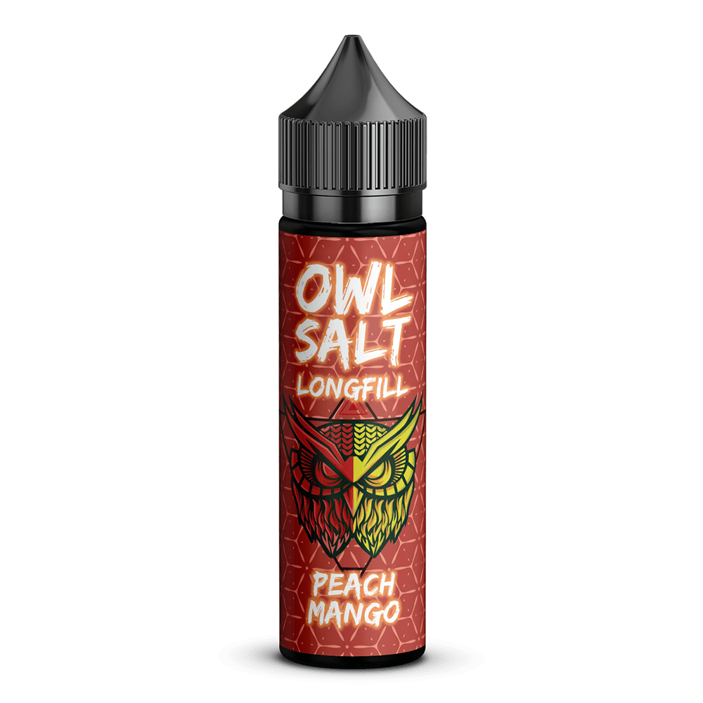 OWL Salt Aroma Longfill - Peach Mango - 10ml in 60ml Flasche