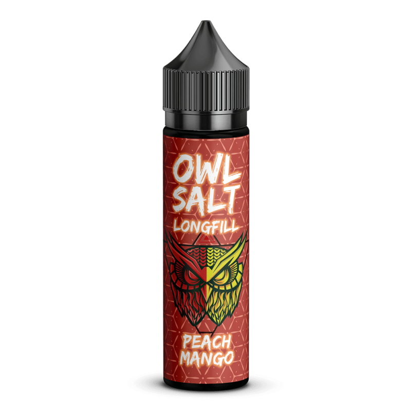 OWL Salt Aroma Longfill - Peach Mango - 10ml in 60ml Flasche