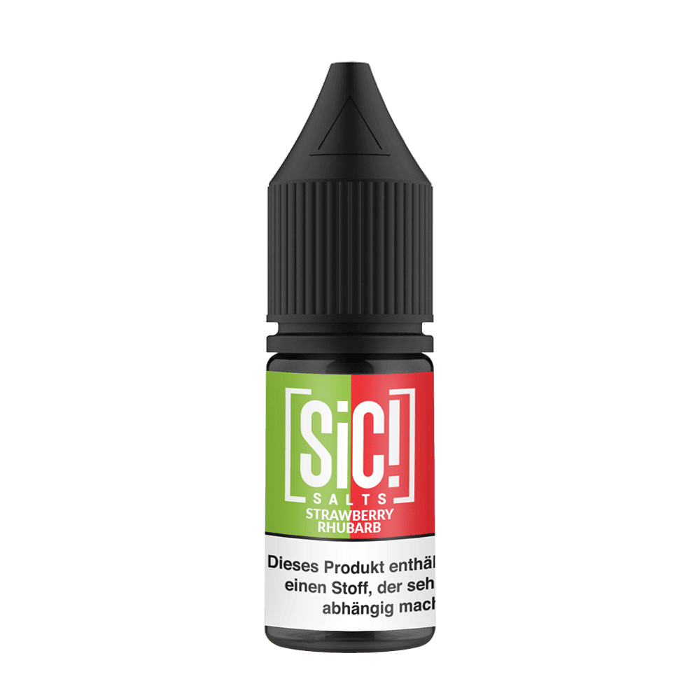 SIC Nikotinsalz - Strawberry Rhubarb -10ml Liquid 20mg