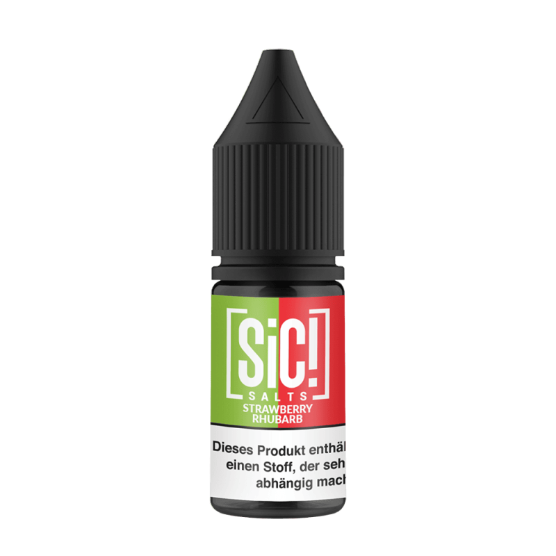 SIC Nikotinsalz - Strawberry Rhubarb -10ml Liquid 20mg