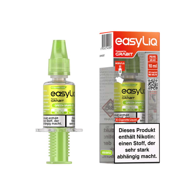 Grabit EasyLiQ - Green Grape Ice - 20mg 10ml