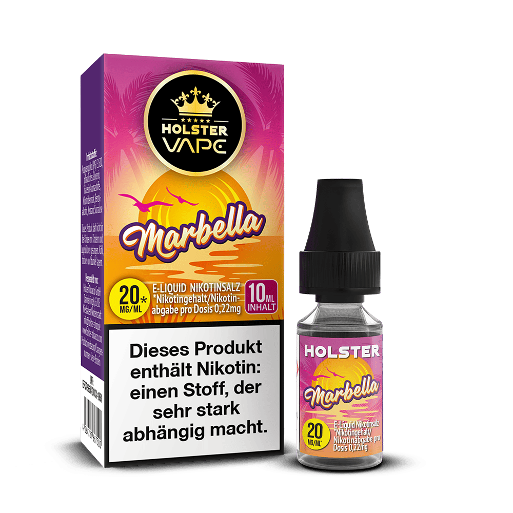 Holster Nikotinsalz - Marbella 20mg