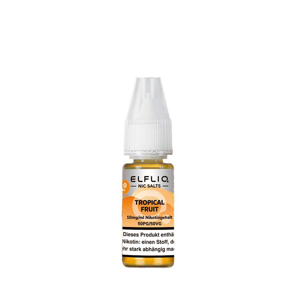 Elfliq by Elfbar Nikotinsalz - Tropical Fruit - Liquid 10ml 10mg