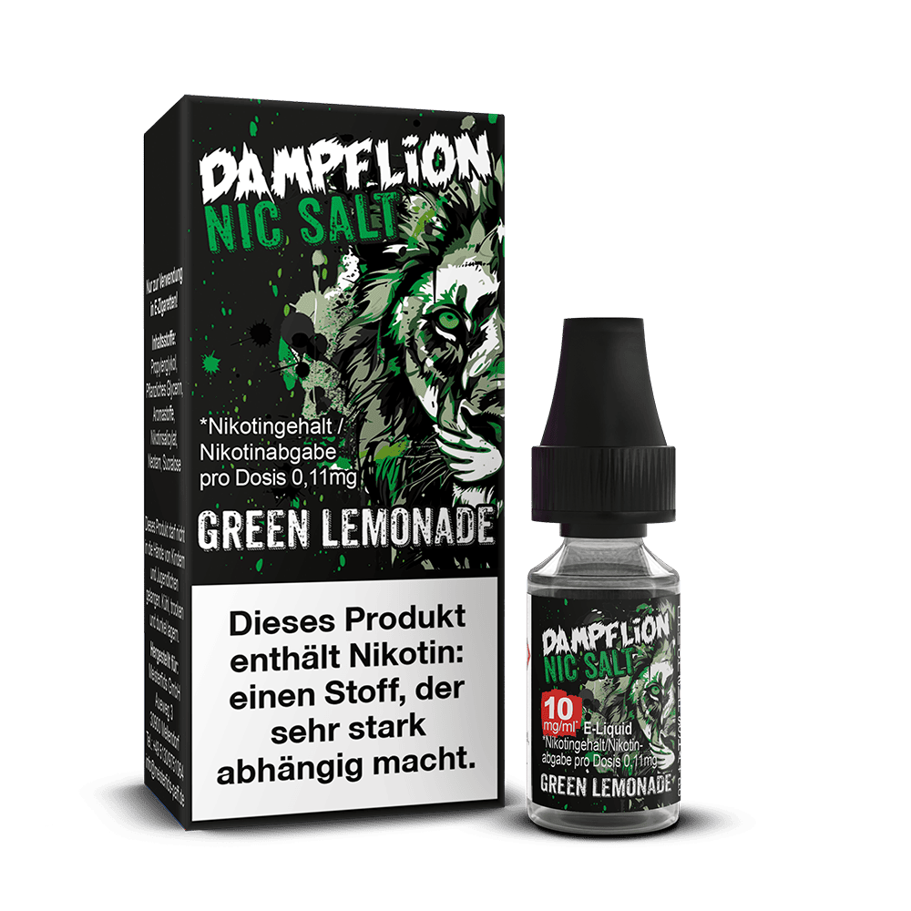 Dampflion Intense Nikotinsalz - Green Lemonade- 10ml Liquid