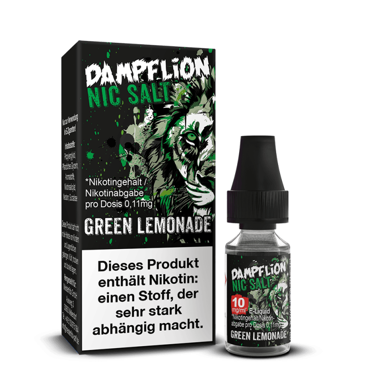 Dampflion Intense Nikotinsalz - Green Lemonade- 10ml Liquid
