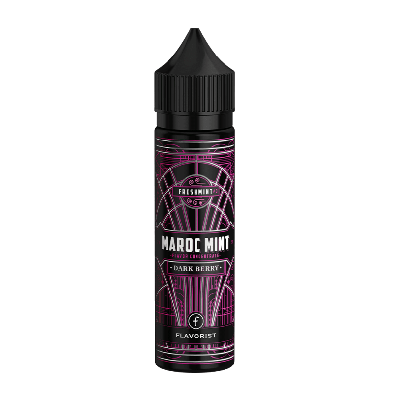 Flavorist Aroma Longfill - Maroc Mint Dark Berry - 10ml Aroma in 60ml Flasche