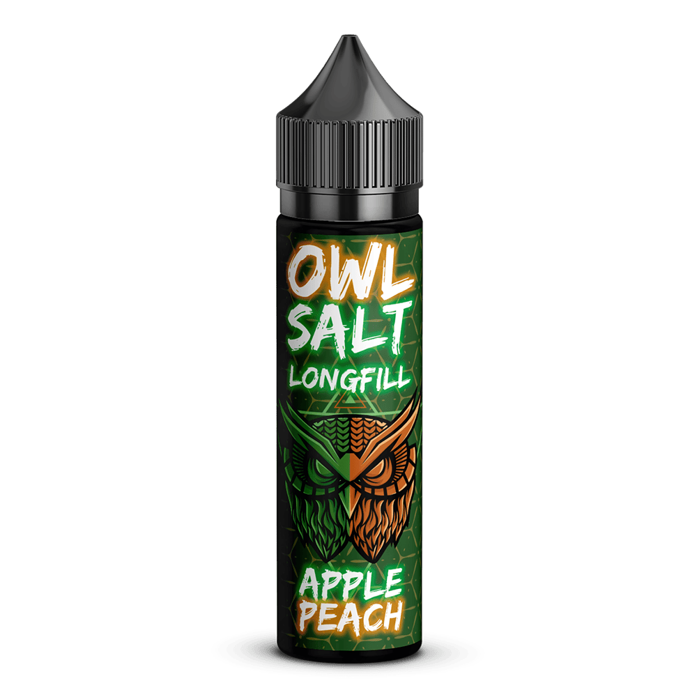 OWL Salt Aroma Longfill - Apple Peach - 10ml in 60ml Flasche