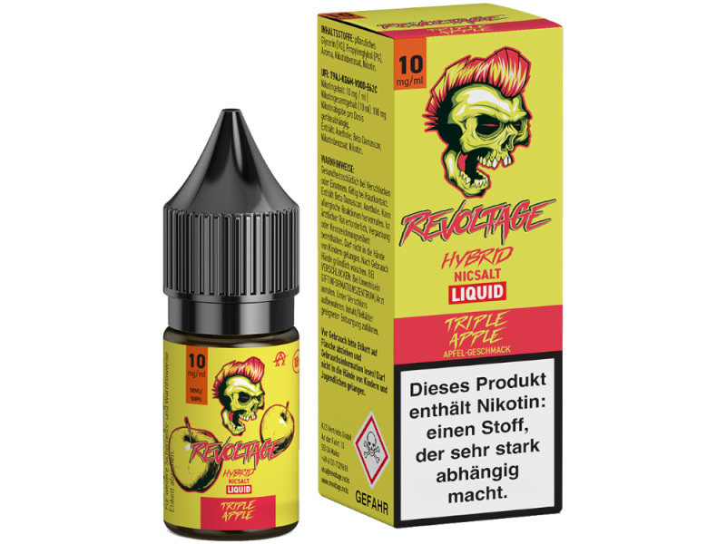 Revoltage Hybrid Nikotinsalz Triple Apple 10ml 10mg