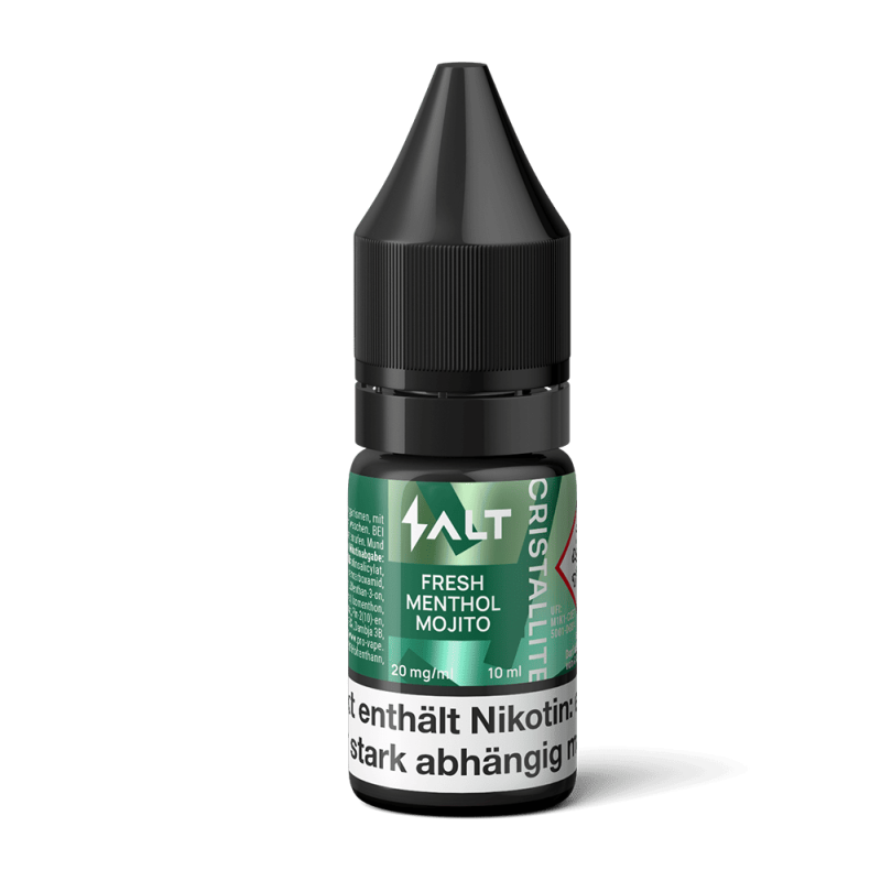 SALT Cristallite Nikotinsalz - Fresh Menthol Mojito - 10ml Liquid 20mg