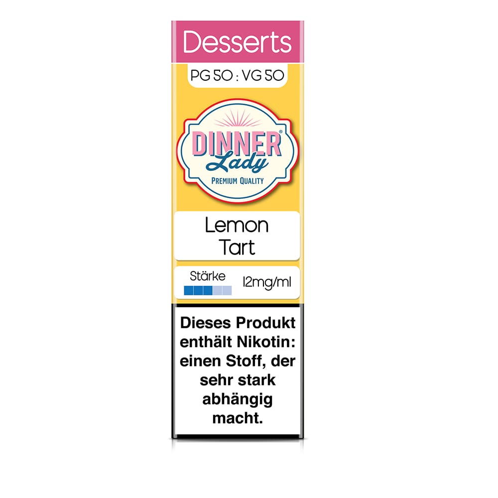 Dinner Lady Desserts Liquid - Lemon Tart - 50/50 10ml