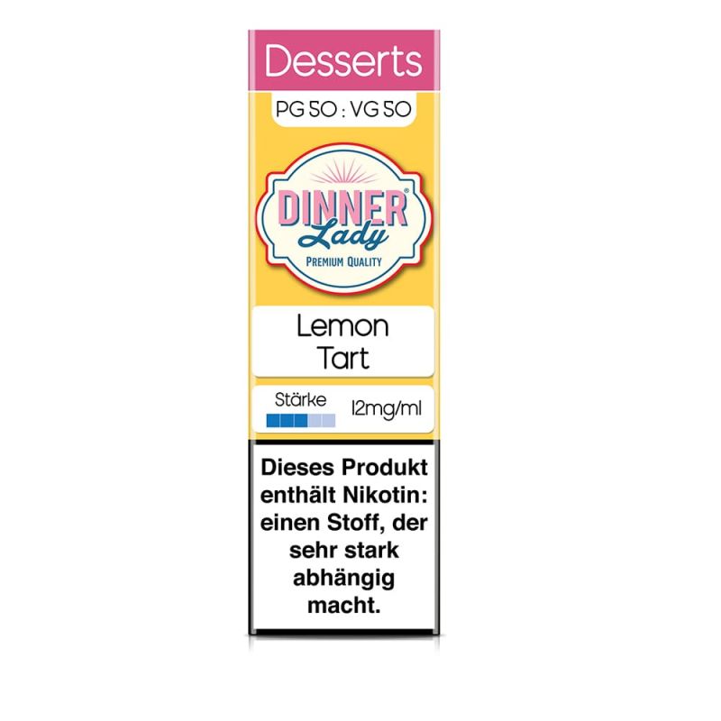Dinner Lady Desserts Liquid - Lemon Tart - 50/50 10ml