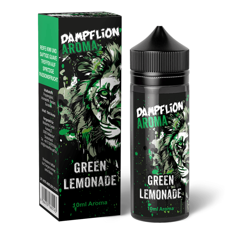 Dampflion Intense Longfill - Green Lemonade - 10ml Aroma in 120ml Flasche