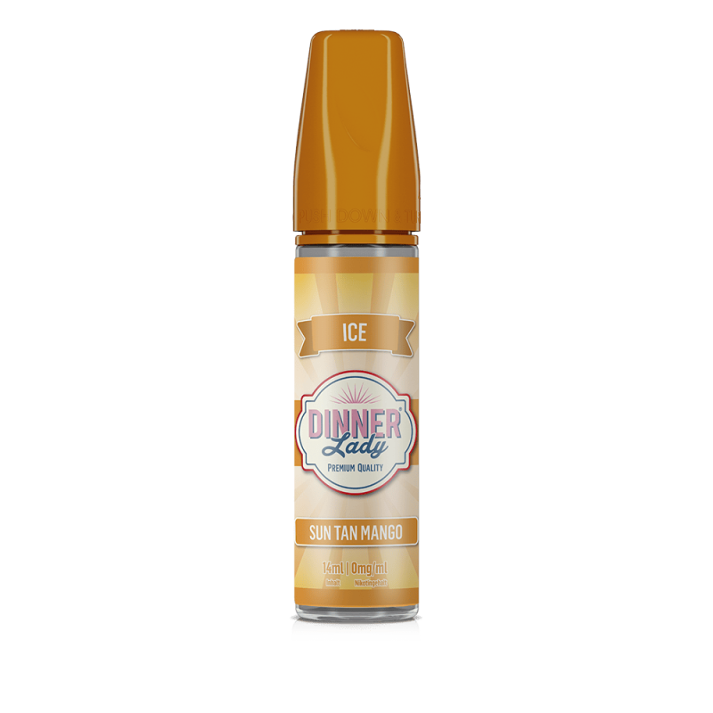 Dinner Lady ICE Longfill - Sun Tan Mango - 14ml in 60ml Flasche