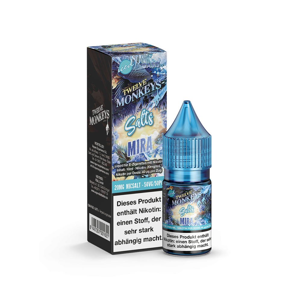 Twelve Monkeys Nikotinsalz - Mira - 10ml Liquid 20mg