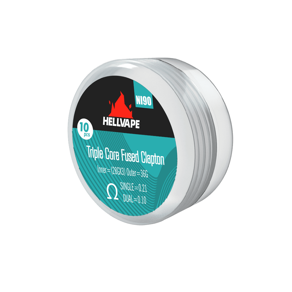 Hellvape Quad Core Fused Clapton Coil 0,21 Ohm Ni90