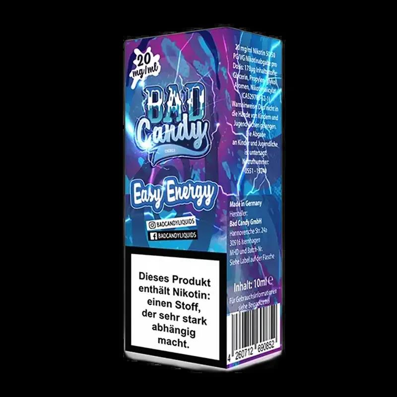 Bad Candy Nikotinsalz - Easy Energy - 10ml Liquid 20mg