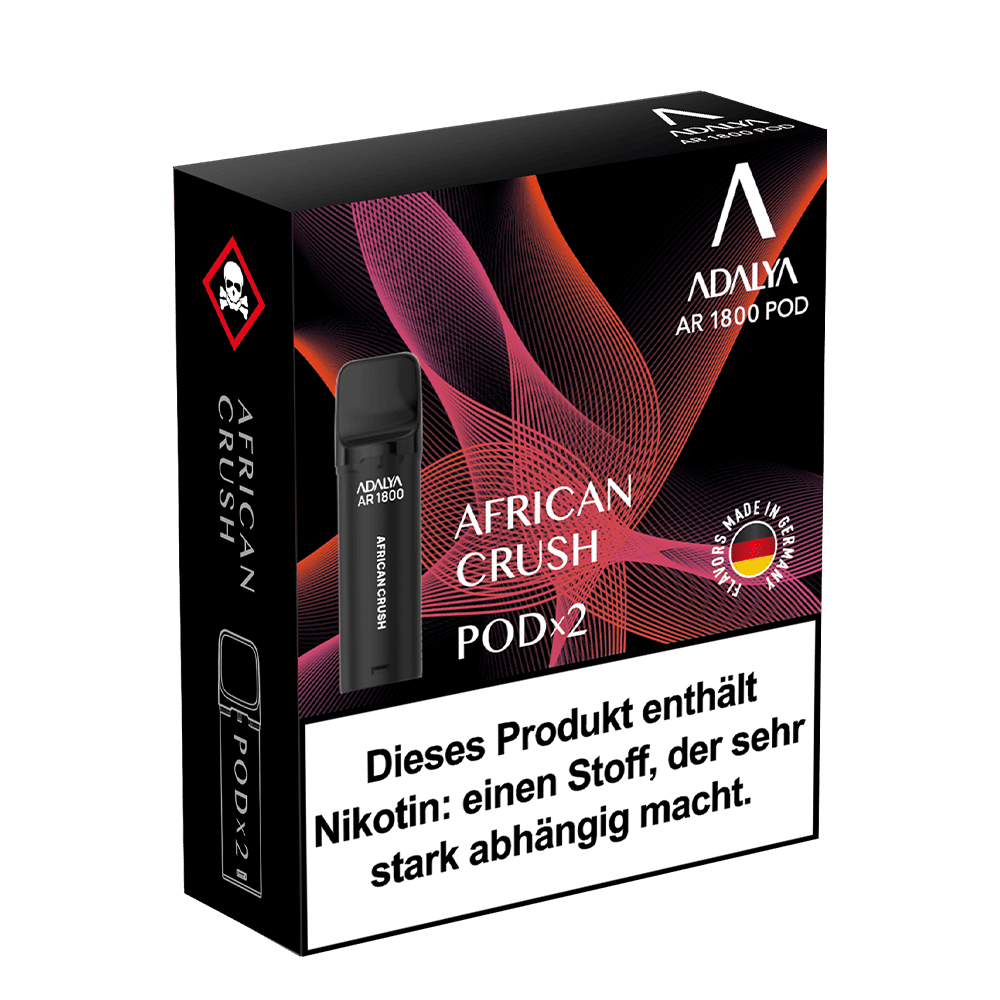 2x Adalya AR1800 - African Crush - 20mg Nikotinsalz 2ml