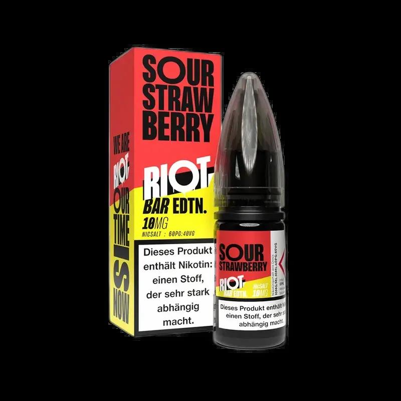 Riot Squad Nikotinsalz - Sour Strawberry - Liquid 10mg 10ml