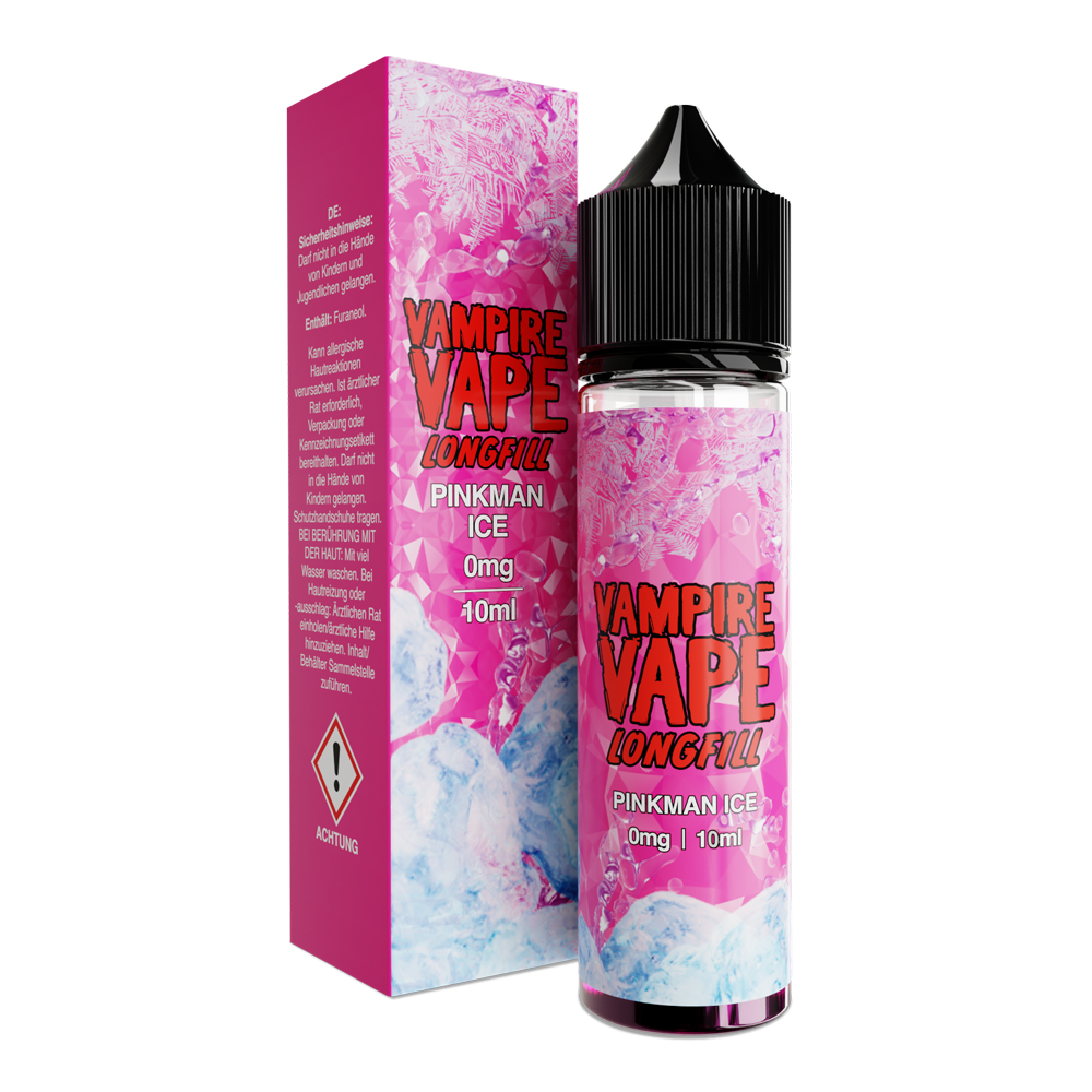 Vampire Vape Longfill - Pinkman Ice - 10ml Aroma in 60ml Flasche