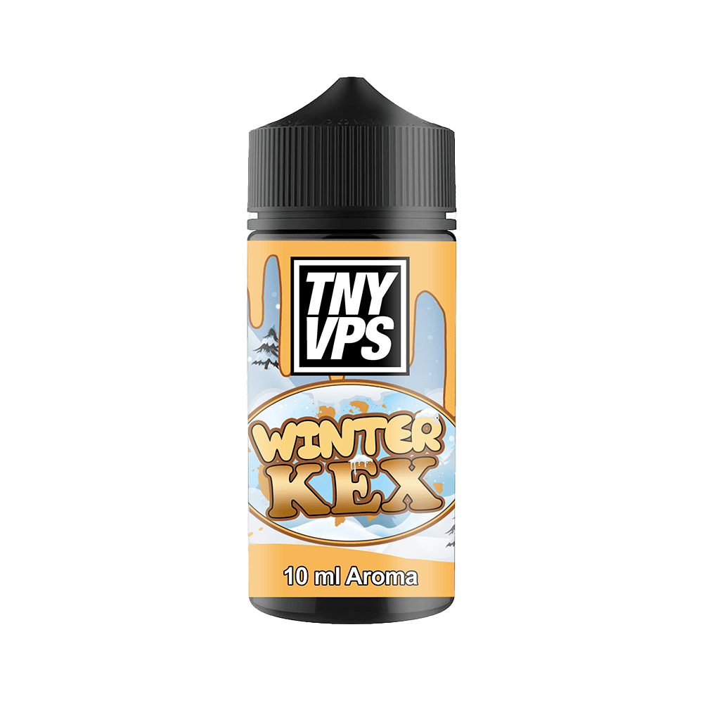 Tony Vapes Aroma Longfill - Winter Kex - 10ml in 100ml Flasche